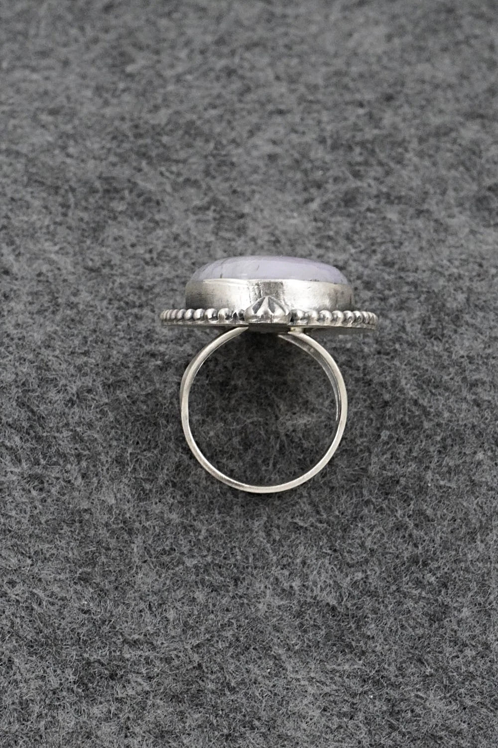 Morado & Sterling Silver Ring - Darrin Livingston - Size 6.5