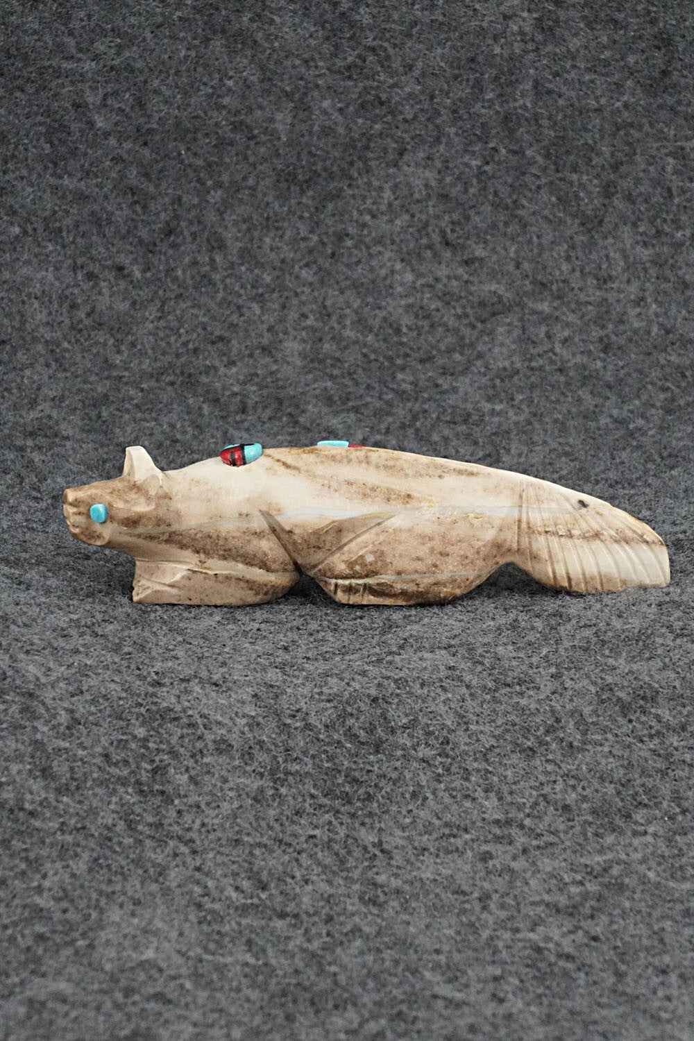 Fox Zuni Fetish Carving - Danette Laate