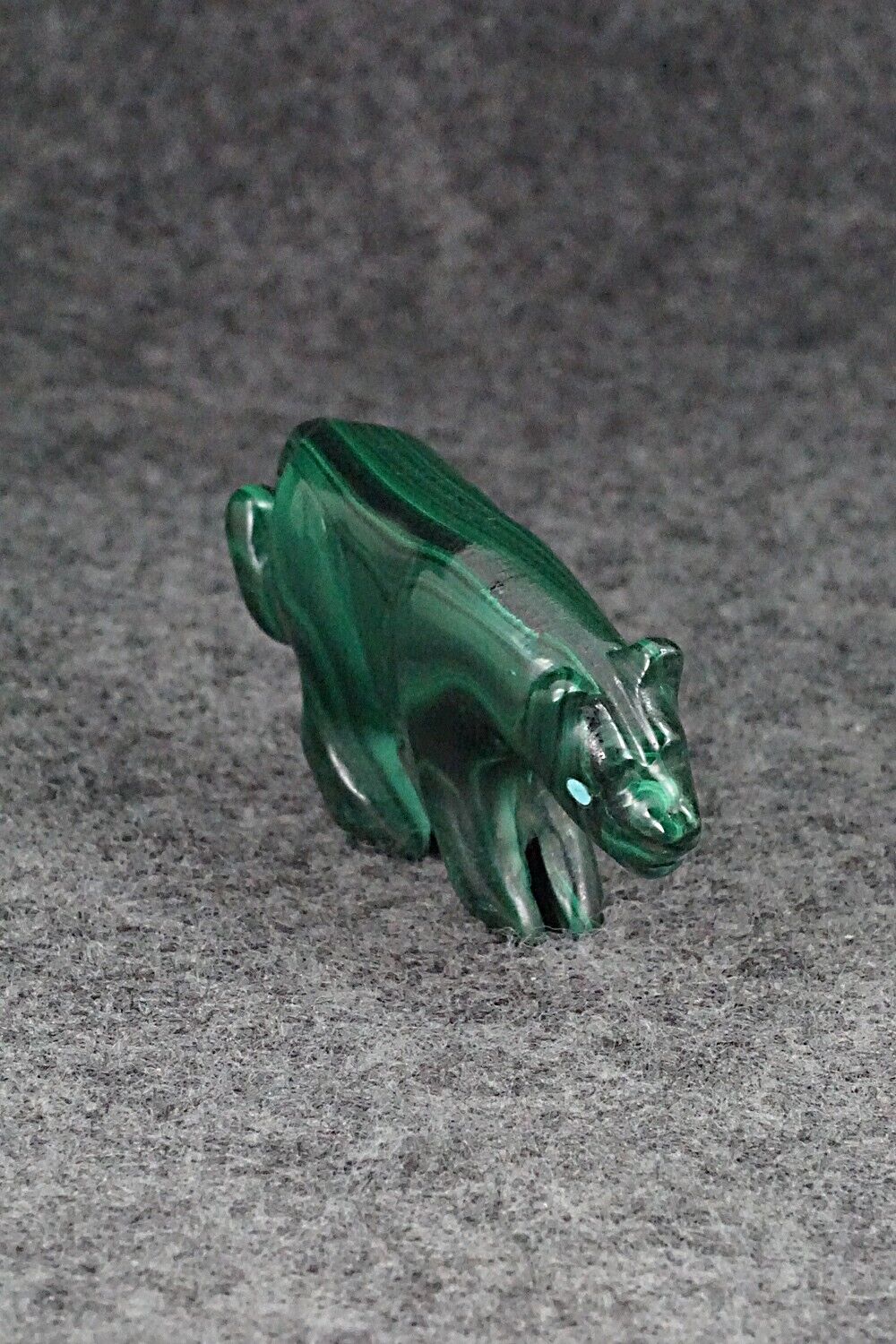 Mountain Lion Zuni Fetish Carving - Andres Quandelacy