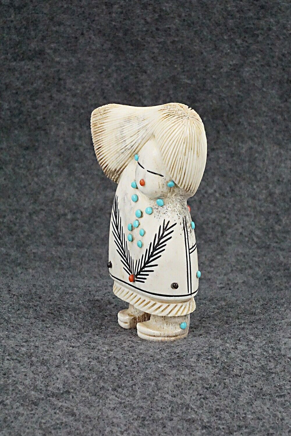 Corn Maiden Zuni Fetish Carving - Claudia Peina