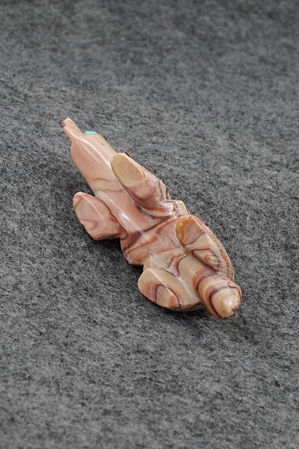 Badger Zuni Fetish Carving - Ronnie Lunasee