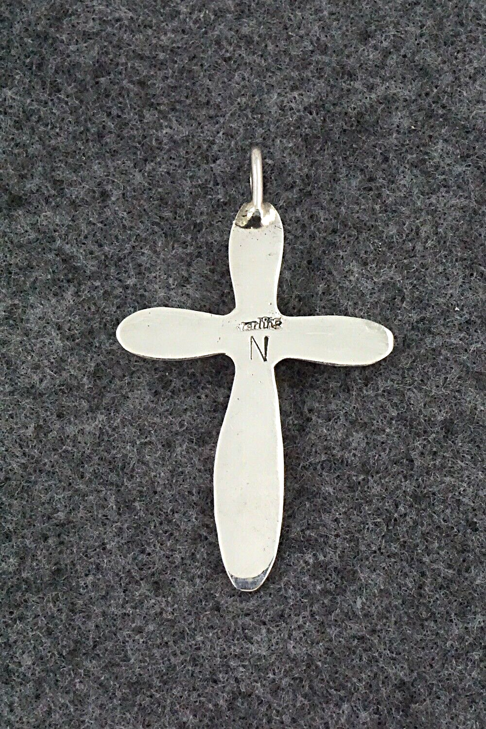 Turquoise & Sterling Silver Pendant - Pauline Nelson
