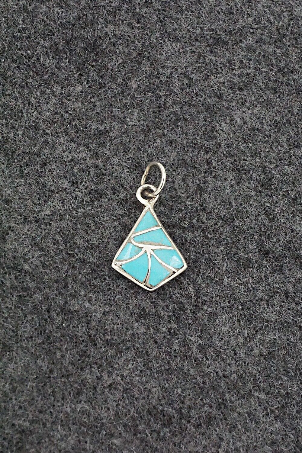 Turquoise & Sterling Silver Pendant - Orena Leekya