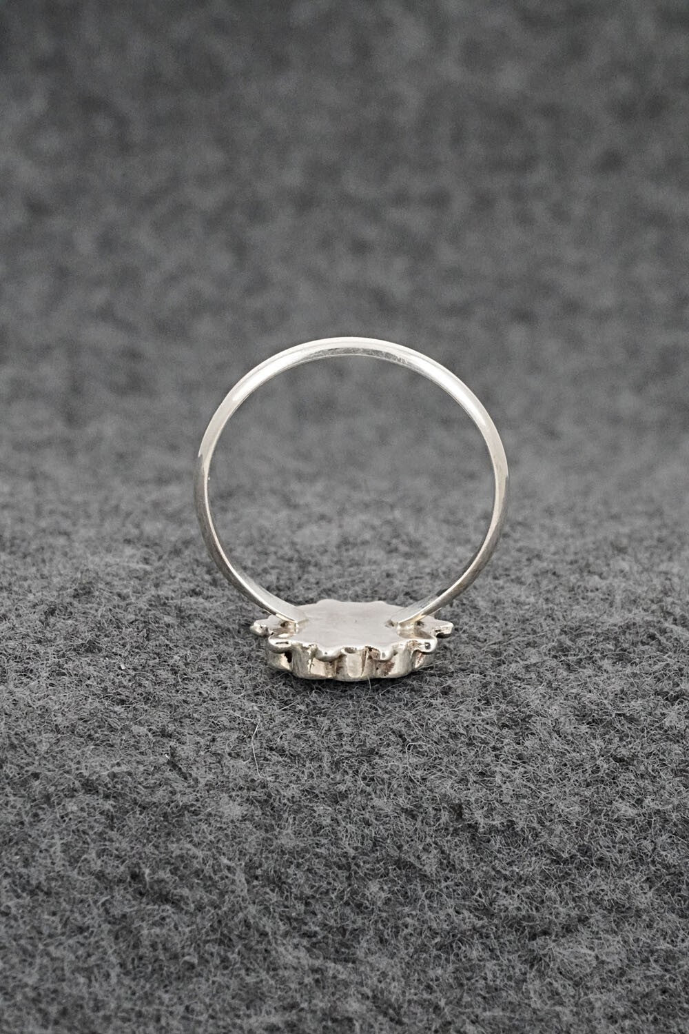 Multi-Stone & Sterling Silver Ring - Maxine Soseeah - Size 7.5