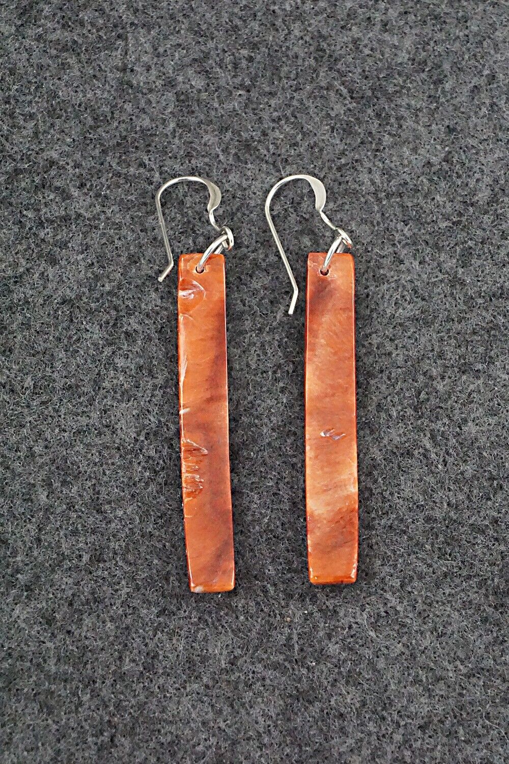 Spiny Oyster & Sterling Silver Earrings - Jesus Espino