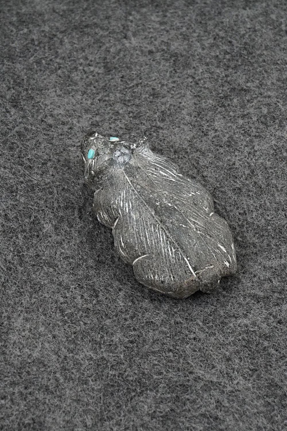 Badger Zuni Fetish Carving - Derrick Kaamasee