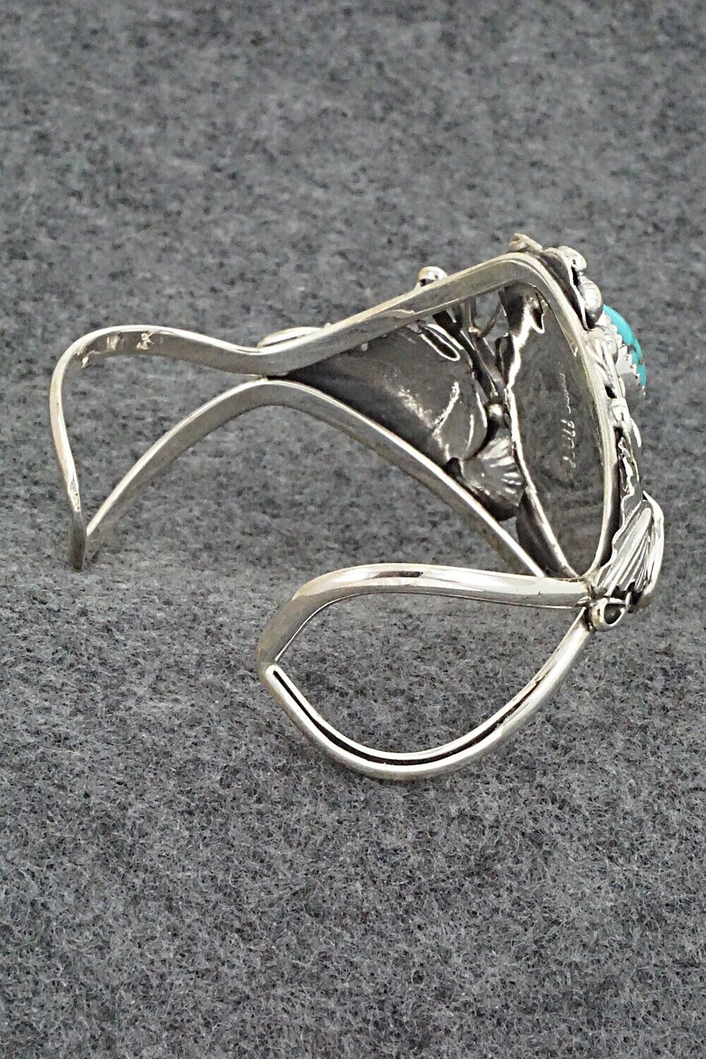 Turquoise & Sterling Silver Bracelet - Harry Yazzie