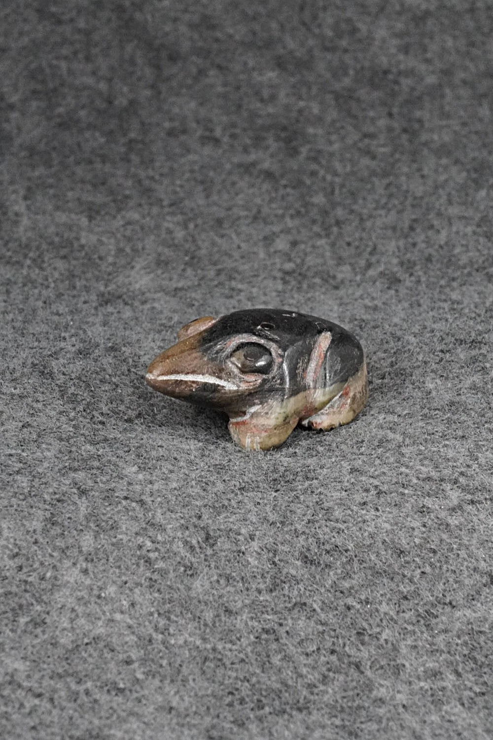 Frog Zuni Fetish Carving - Justin Red Elk