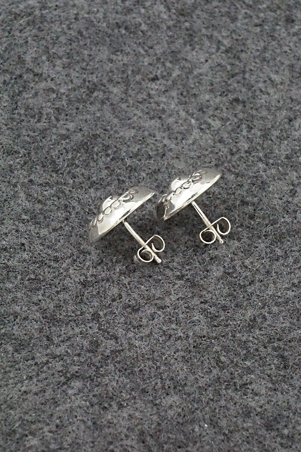 Sterling Silver Earrings - Marie Yazzie