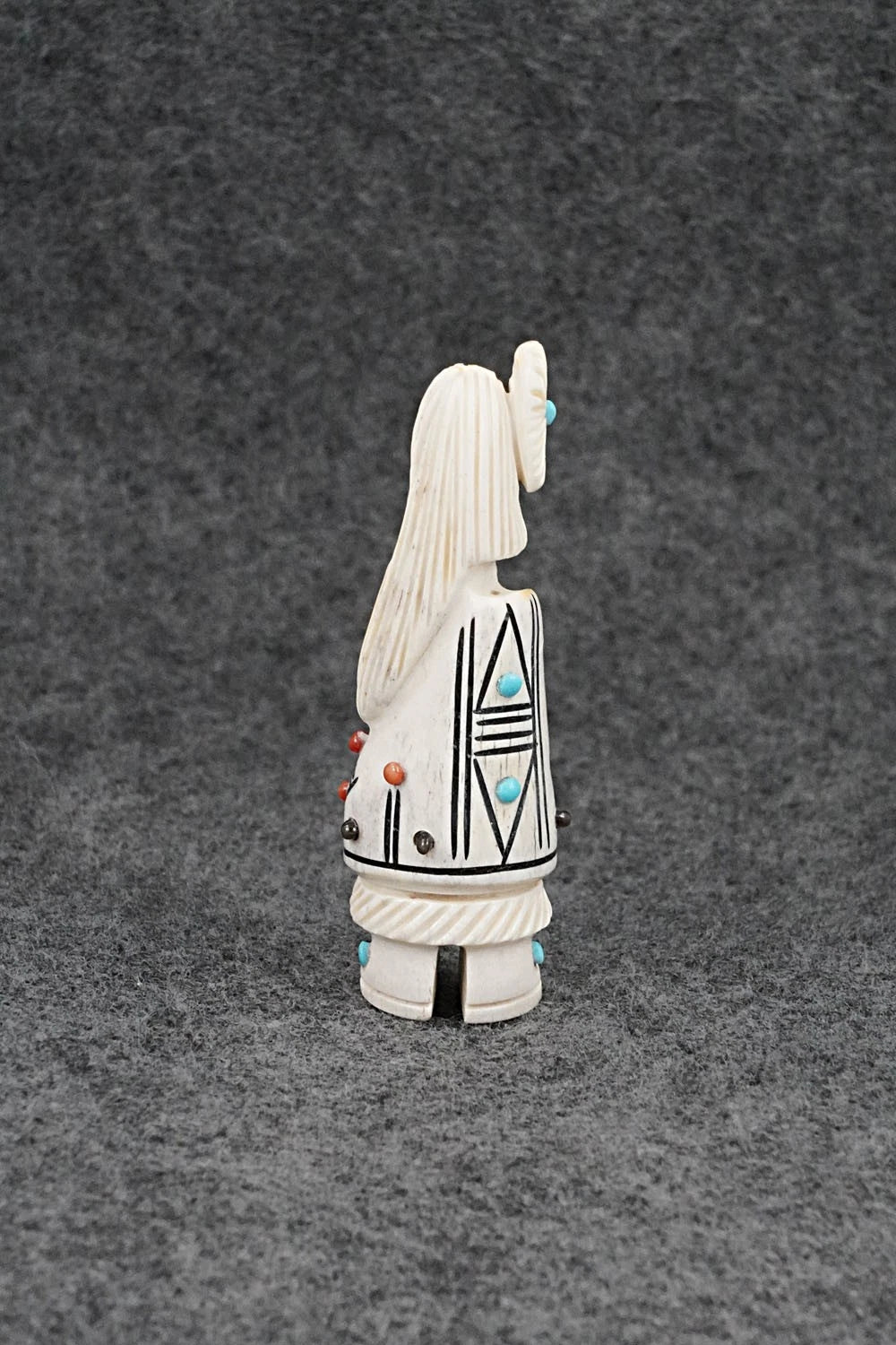 Warrior Zuni Fetish Carving - Claudia Peina