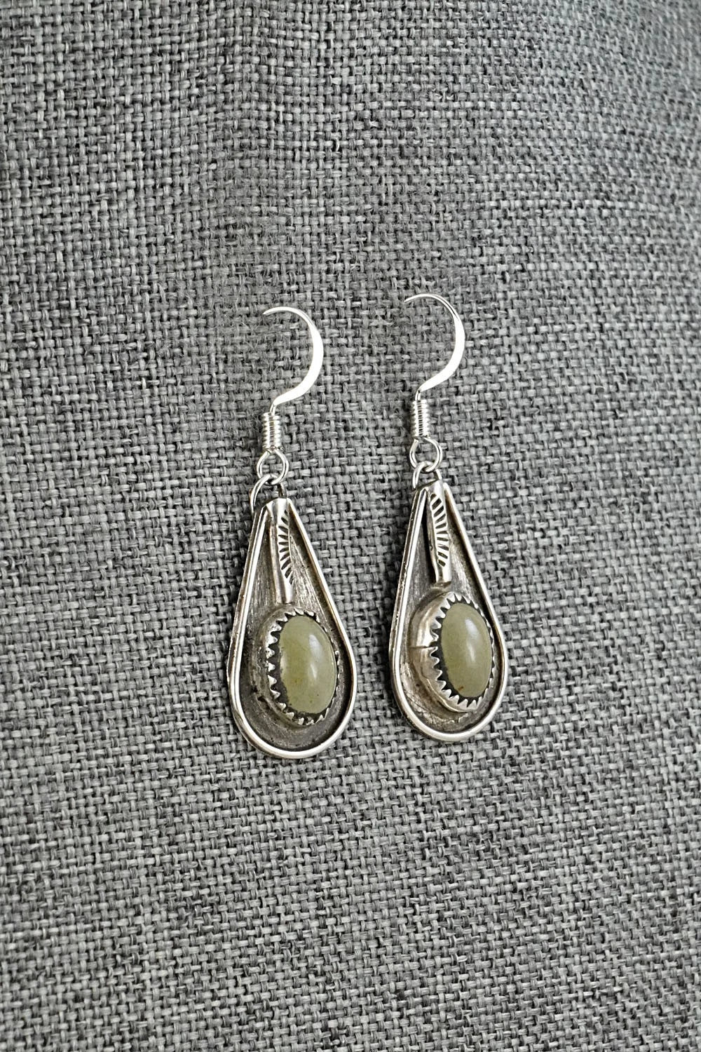 Turquoise & Sterling Silver Earrings - Priscilla Reeder