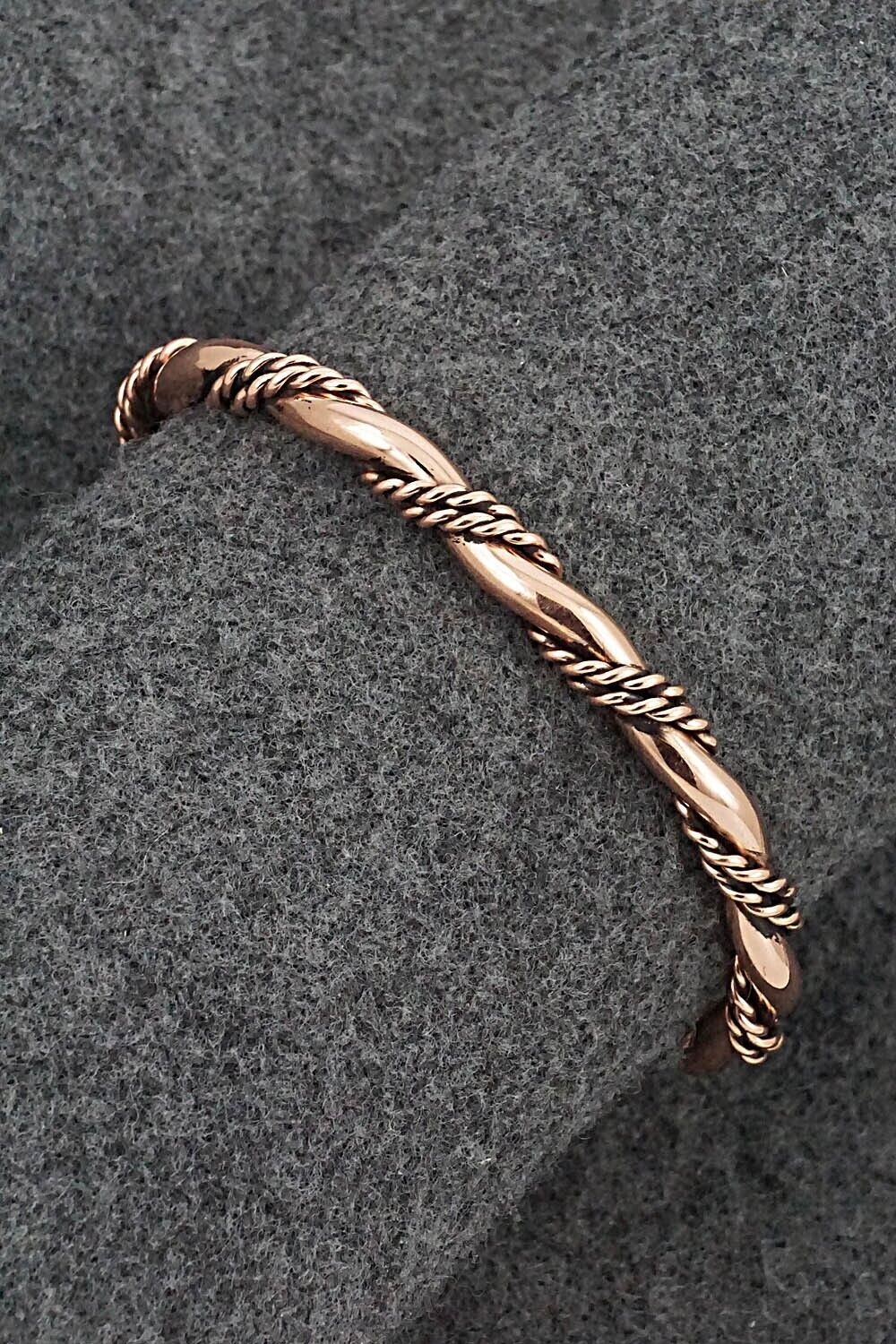 Copper Bracelet - Elaine Tahe