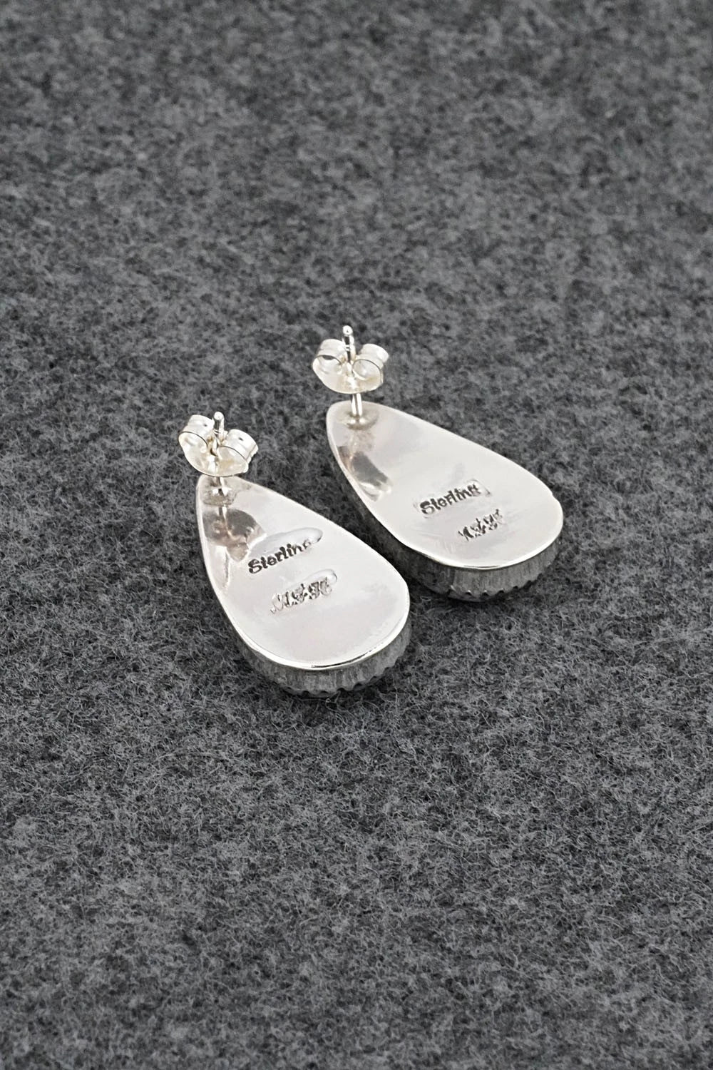Morado & Sterling Silver Earrings - Murray Hannaweeka