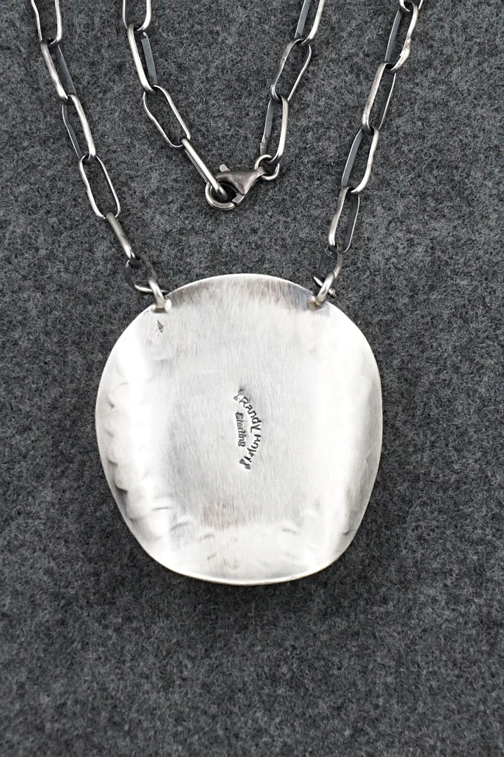Turquoise & Sterling Silver Necklace - Randy Boyd