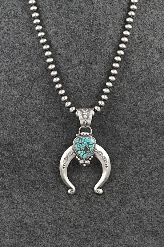 Turquoise & Sterling Silver Necklace - Samuel Yellowhair