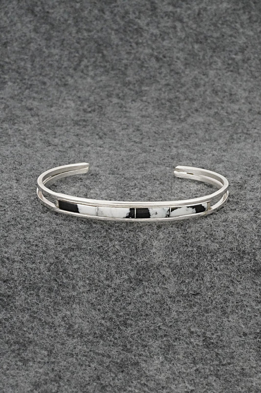 White Buffalo & Sterling Silver Bracelet - Jamie Johnson