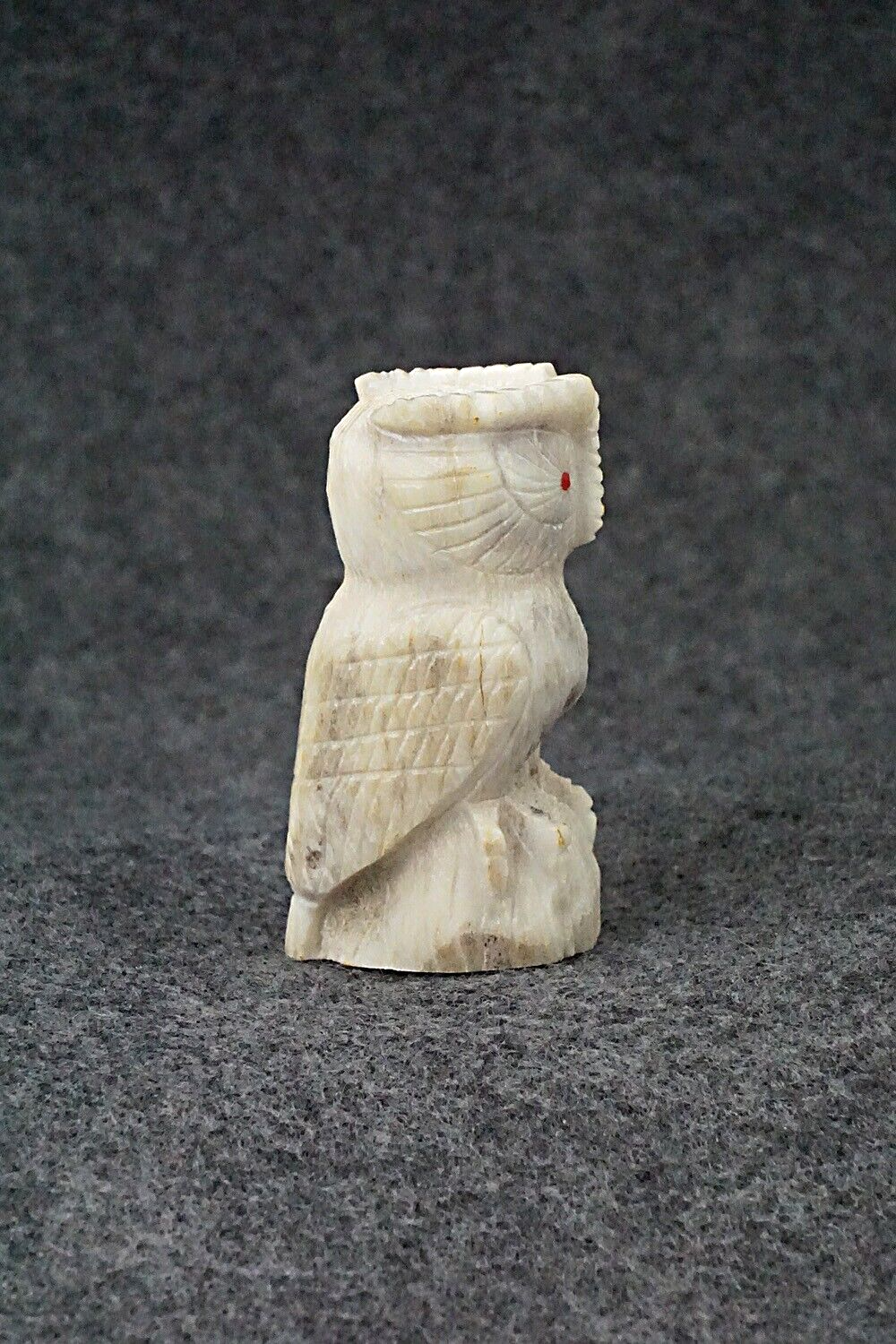 Owl Zuni Fetish Carving - Chris Peina