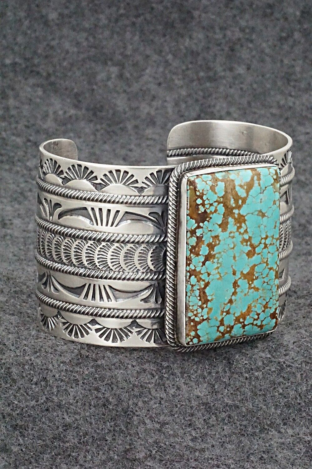 Turquoise & Sterling Silver Bracelet - Mark Yazzie