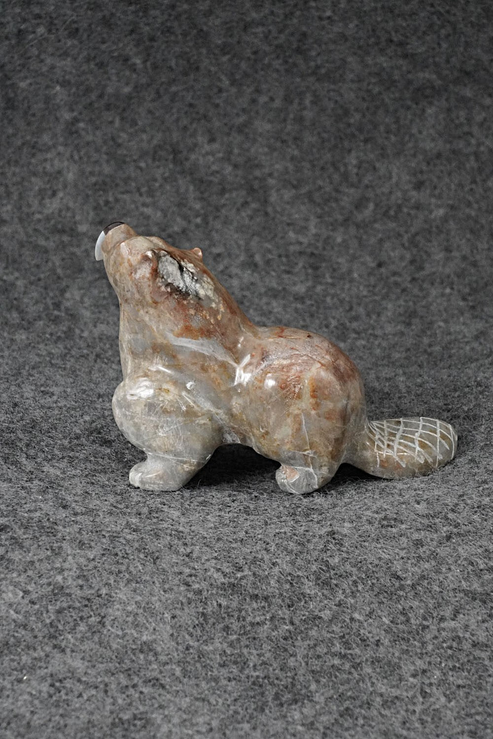 Beaver Zuni Fetish Carving - Freddie Leekya
