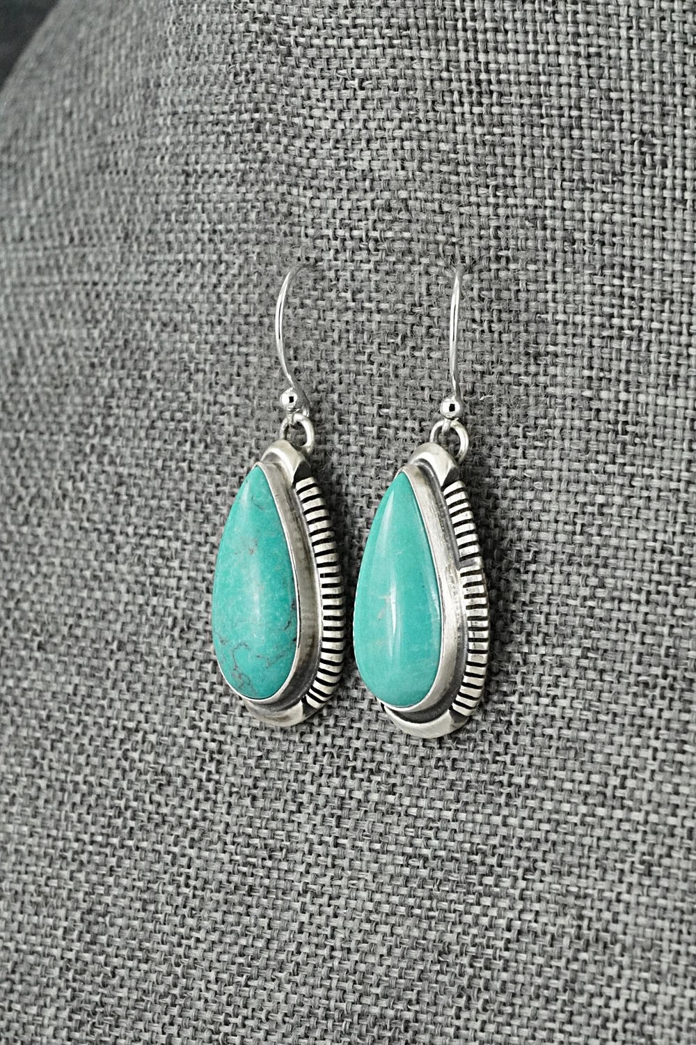 Turquoise & Sterling Silver Earrings - Thomas Francisco