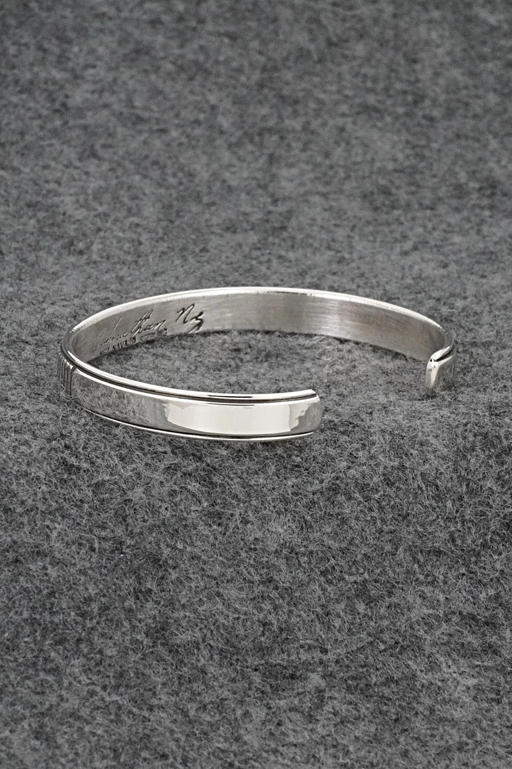 Sterling Silver Bracelet - Jonathan Nez