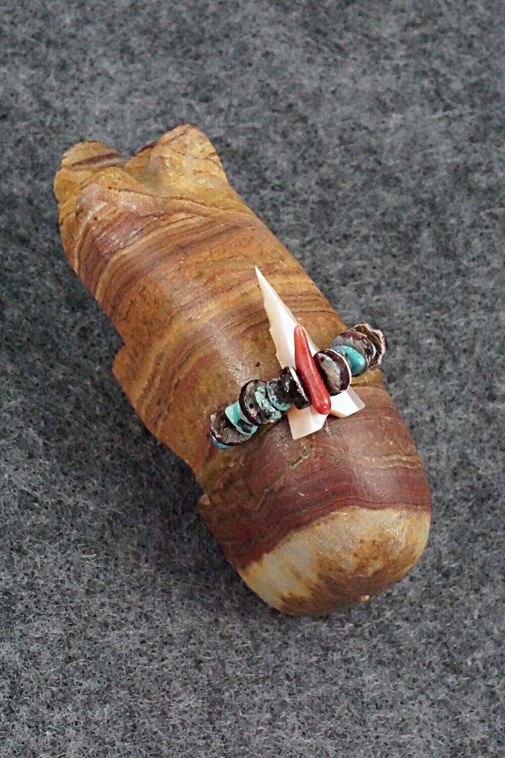 Bear Zuni Fetish Carving - Douglas Martza