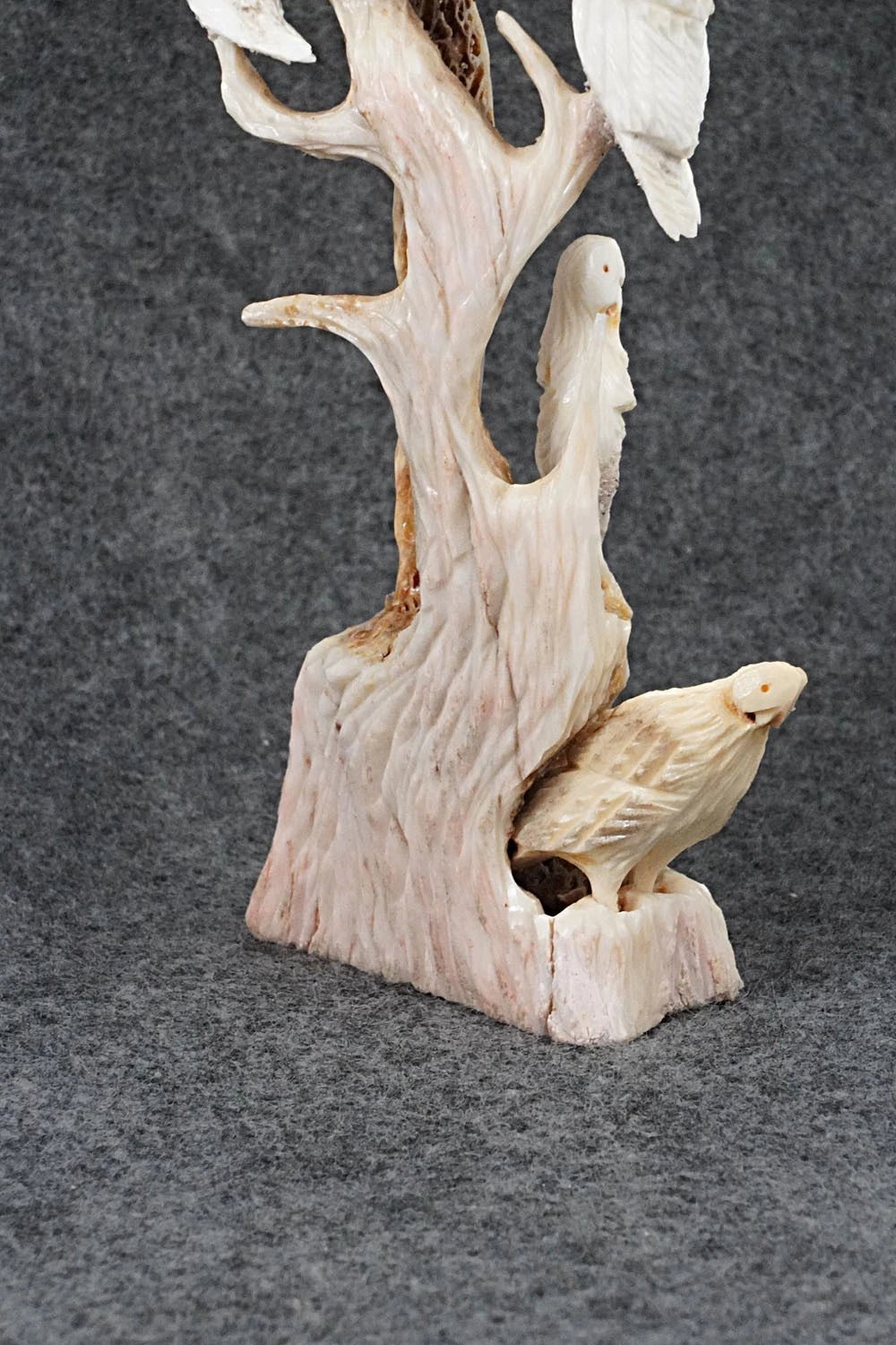 Owls Zuni Fetish Carving - Ruben Najera