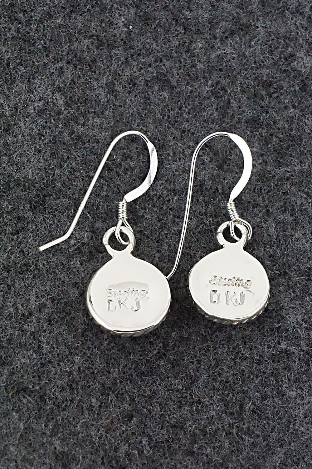 Multi-Stone & Sterling Silver Earrings - Delbert Kallestewa Jr.