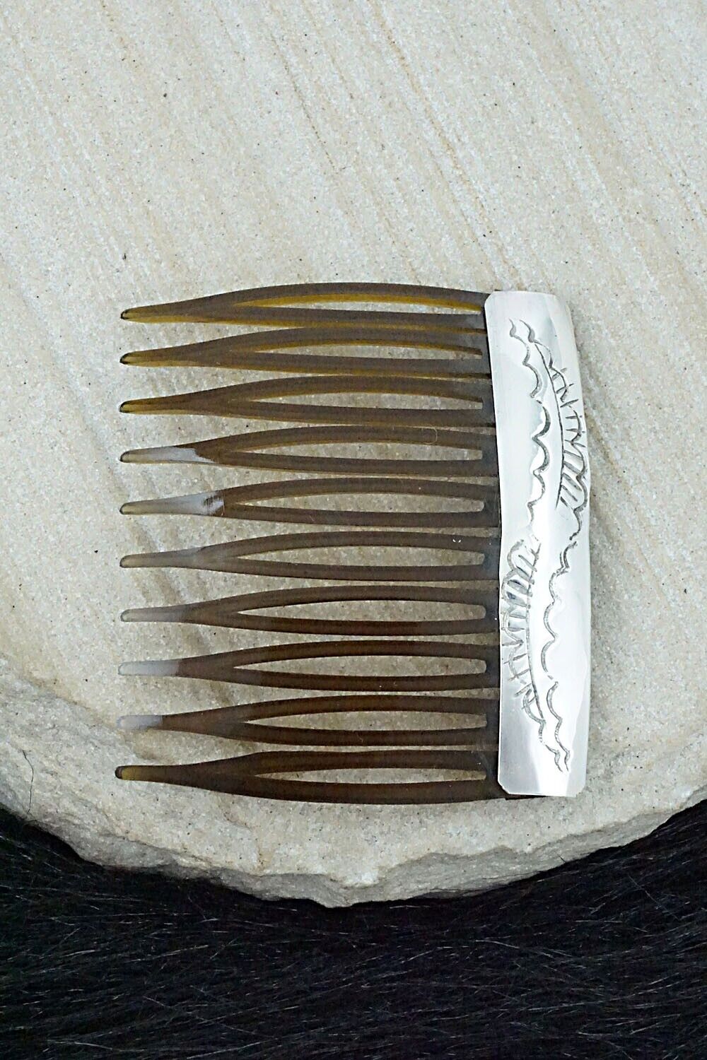 Sterling Silver Hair Combs - Randall Dalgai