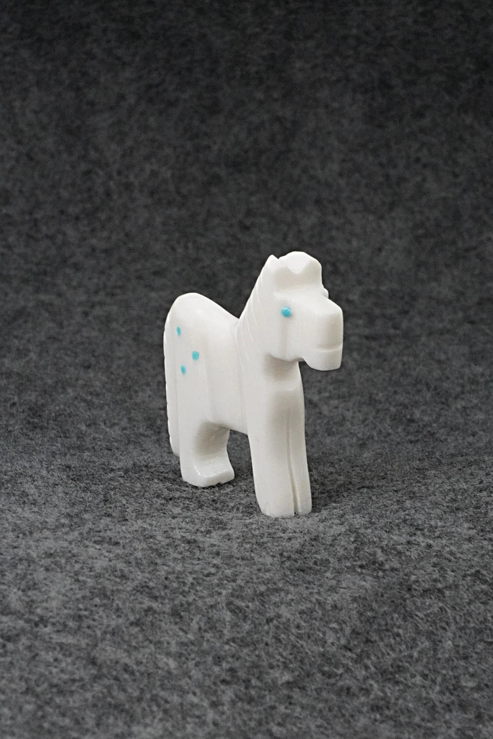 Horse Zuni Fetish Carving - Todd Etsate