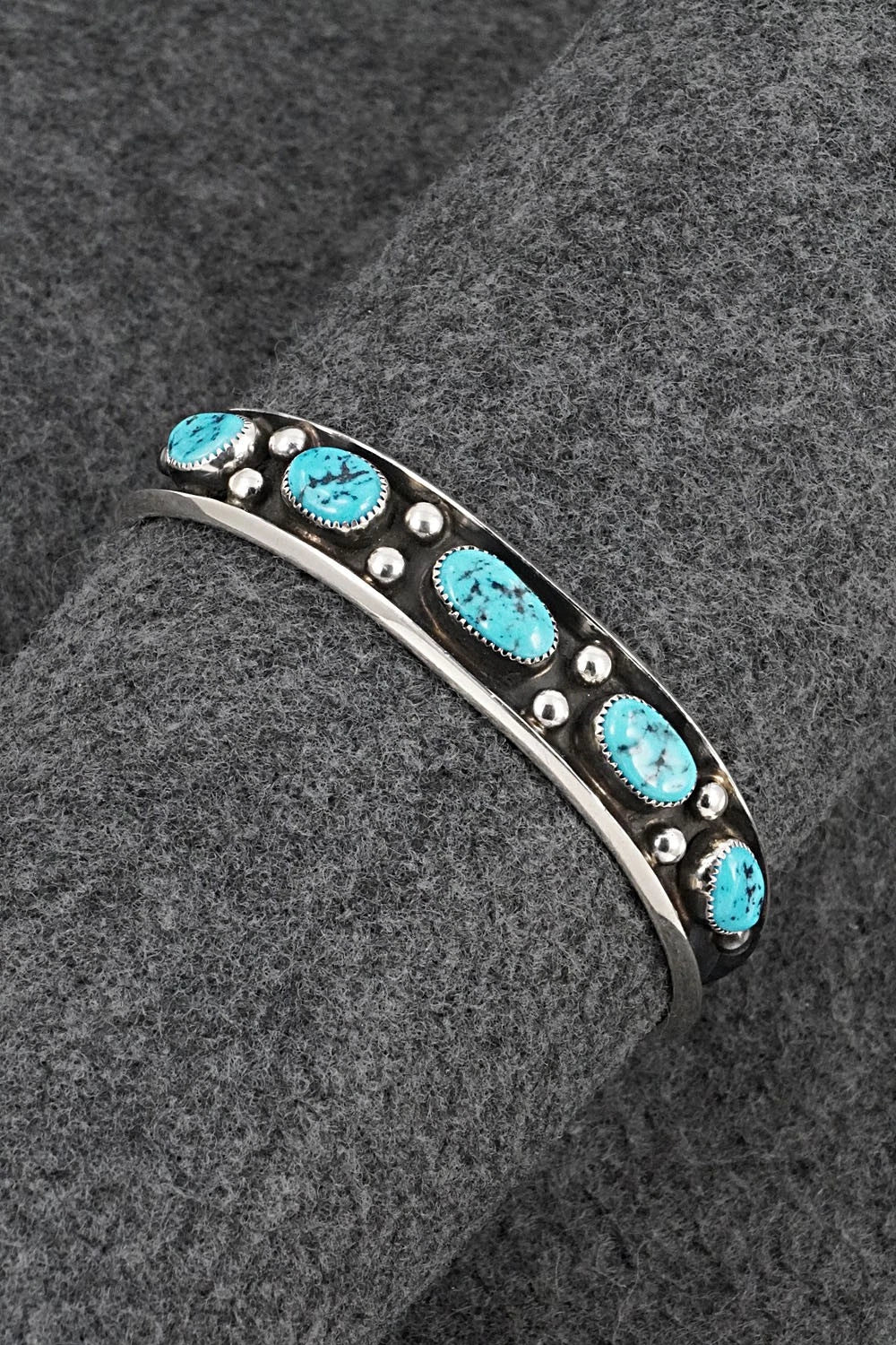 Turquoise & Sterling Silver Bracelet - Paul Largo