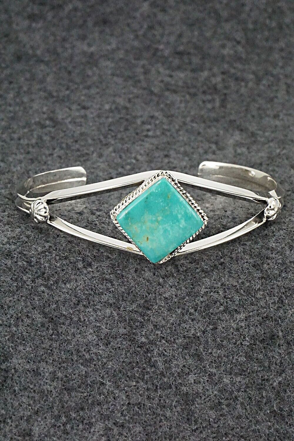 Turquoise & Sterling Silver Bracelet - Charlene Yazzie