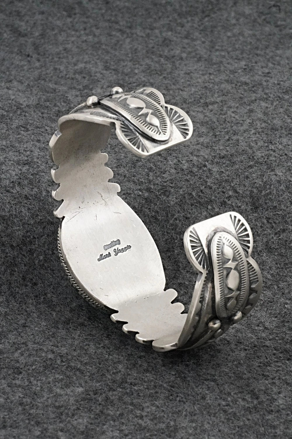 Turquoise & Sterling Silver Bracelet - Mark Yazzie