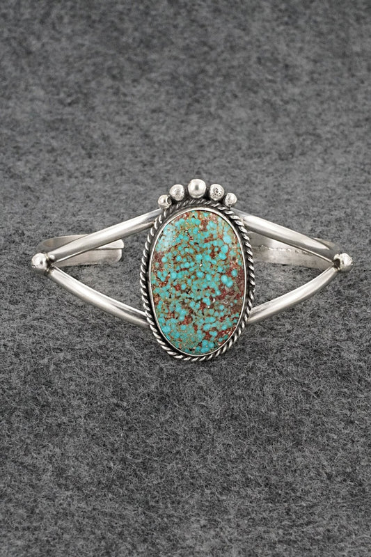 Turquoise & Sterling Silver Bracelet - Rena Begay