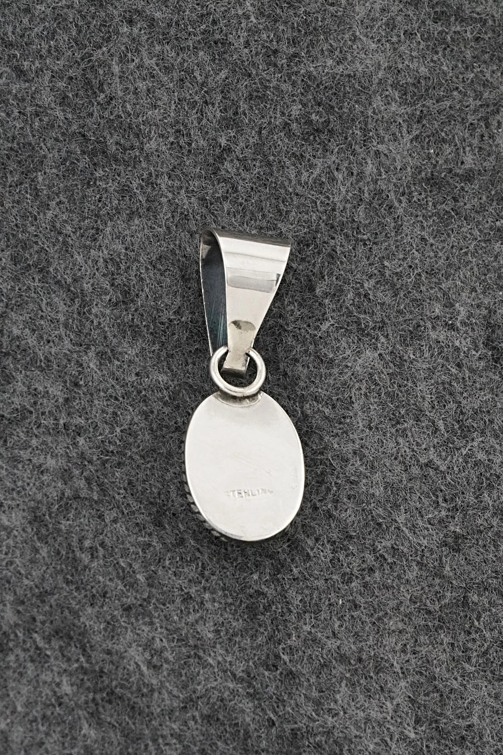 Turquoise & Sterling Silver Pendant - Rosemary Saunders