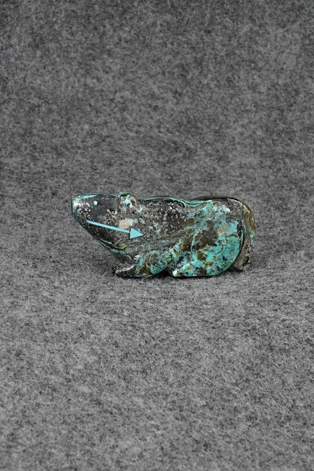 Mountain Lion Zuni Fetish Carving - Abby Panteah Quam