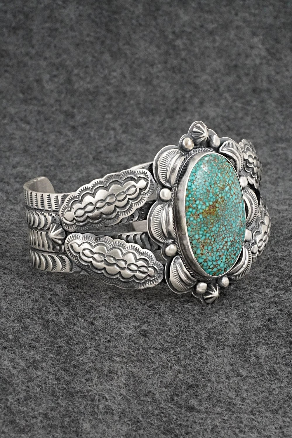 Turquoise & Sterling Silver Bracelet - Randy Boyd