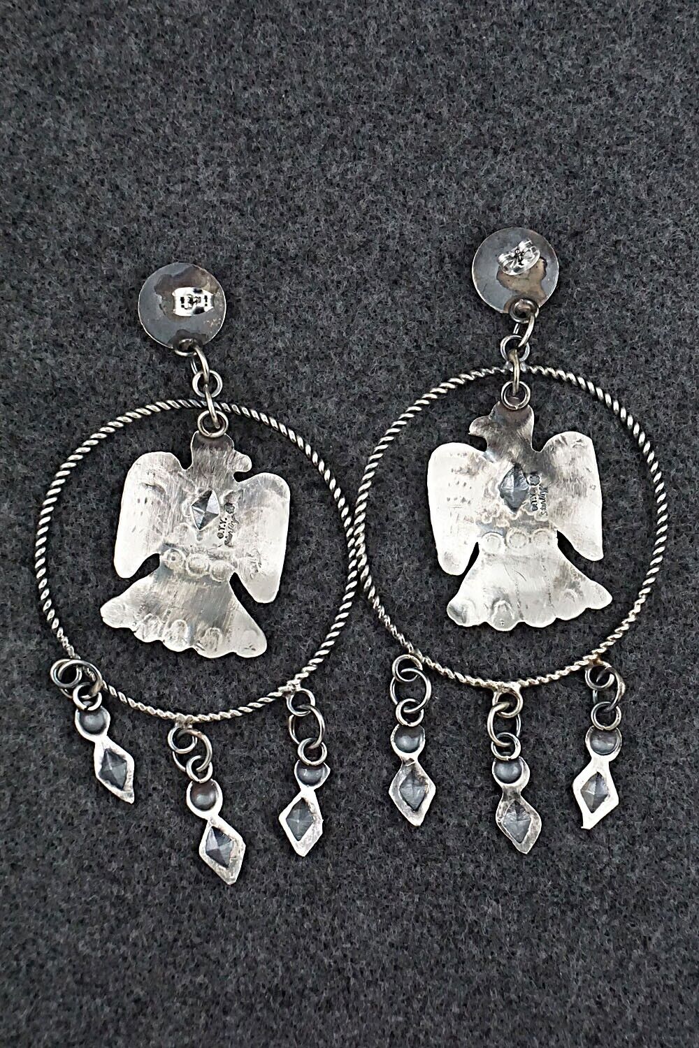 Sterling Silver Earrings - Gabrielle Yazzie