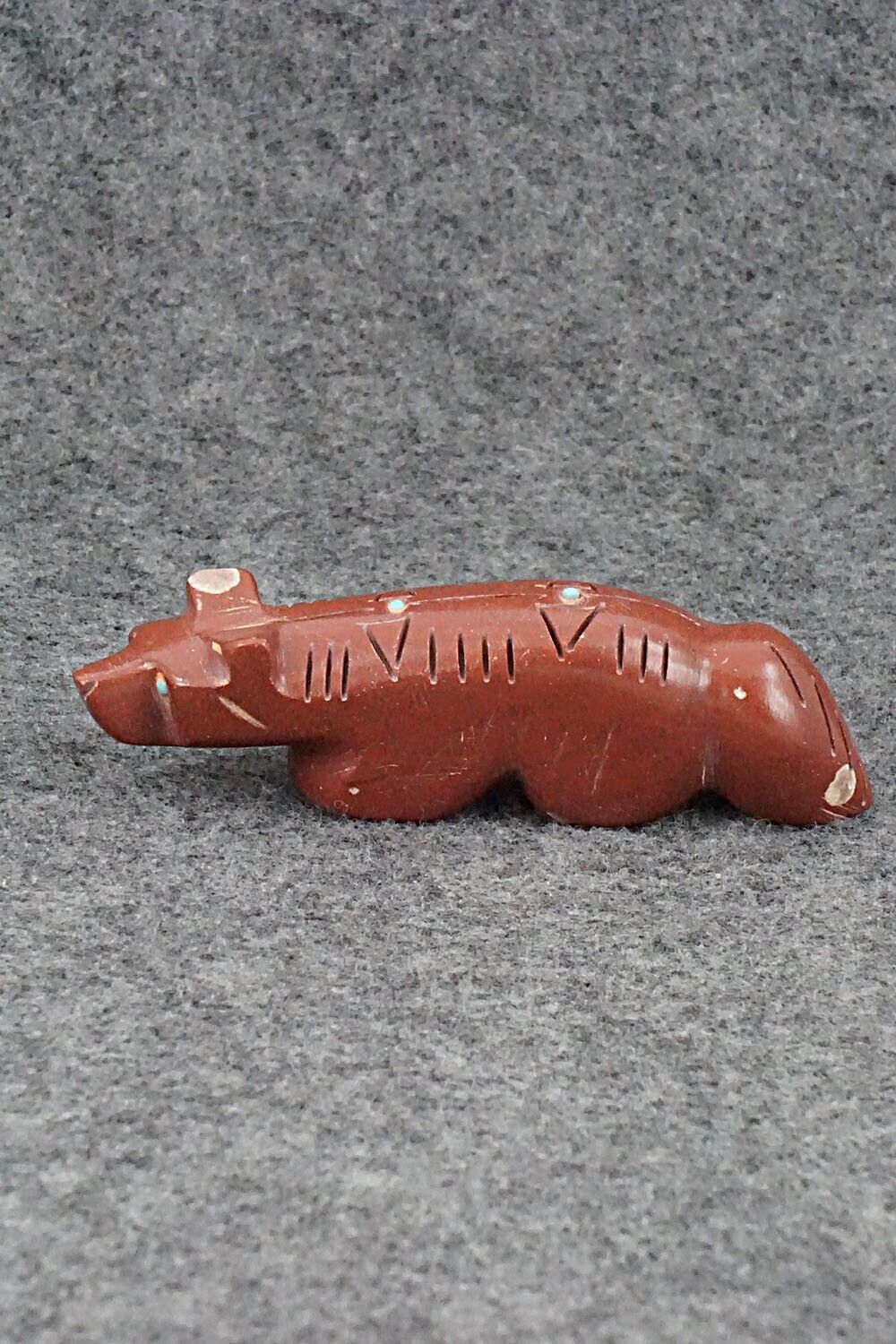 Fox Zuni Fetish Carving - Brandon Phillips