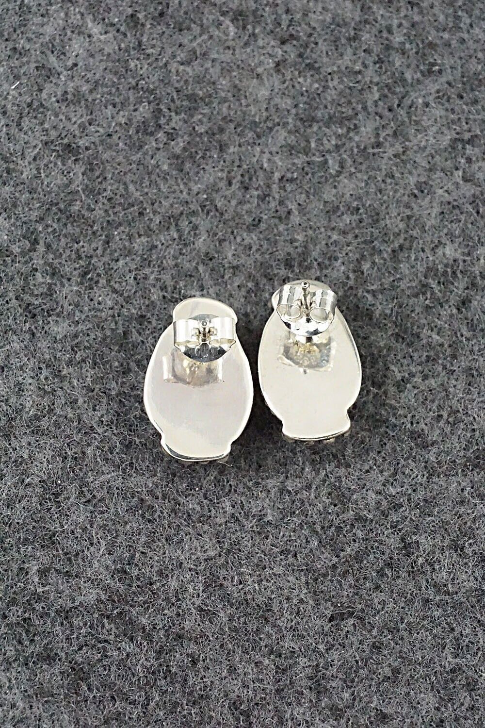 Turquoise & Sterling Silver Earrings - Jan Mariano