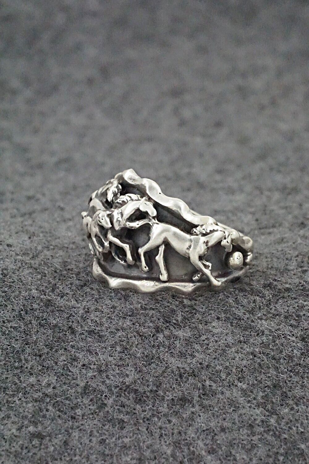 Sterling Silver Ring - Genevieve Francisco - Size 9.75