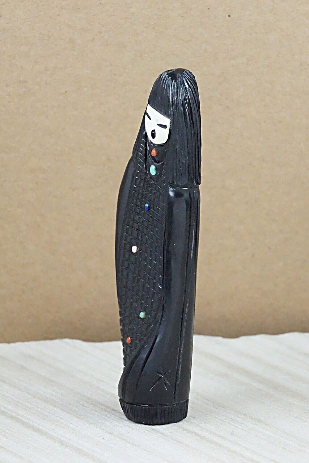 Corn Maiden Zuni Fetish Carving - Sandra Quandelacy