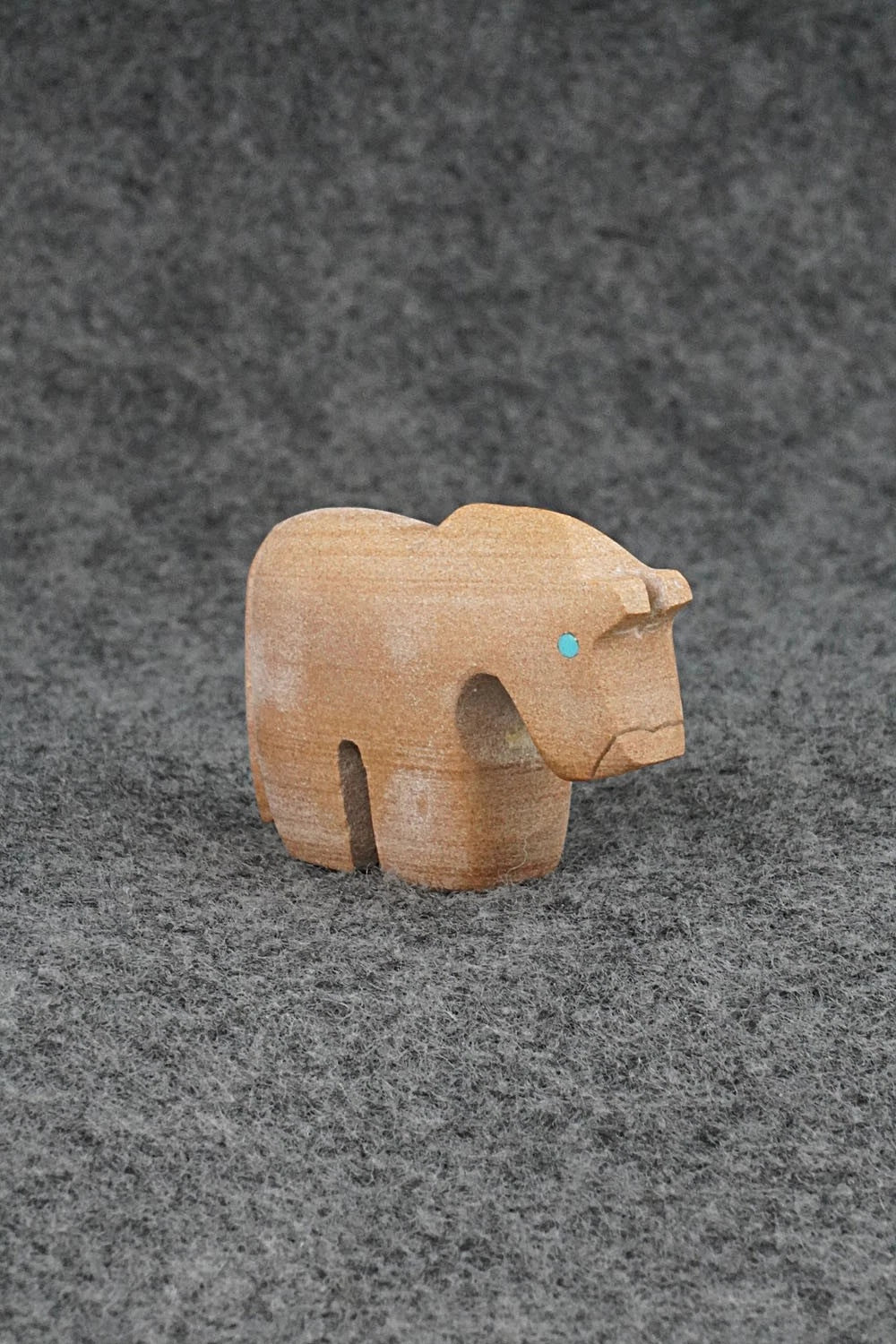 Horse Zuni Fetish Carving - Bernard Laiwakete