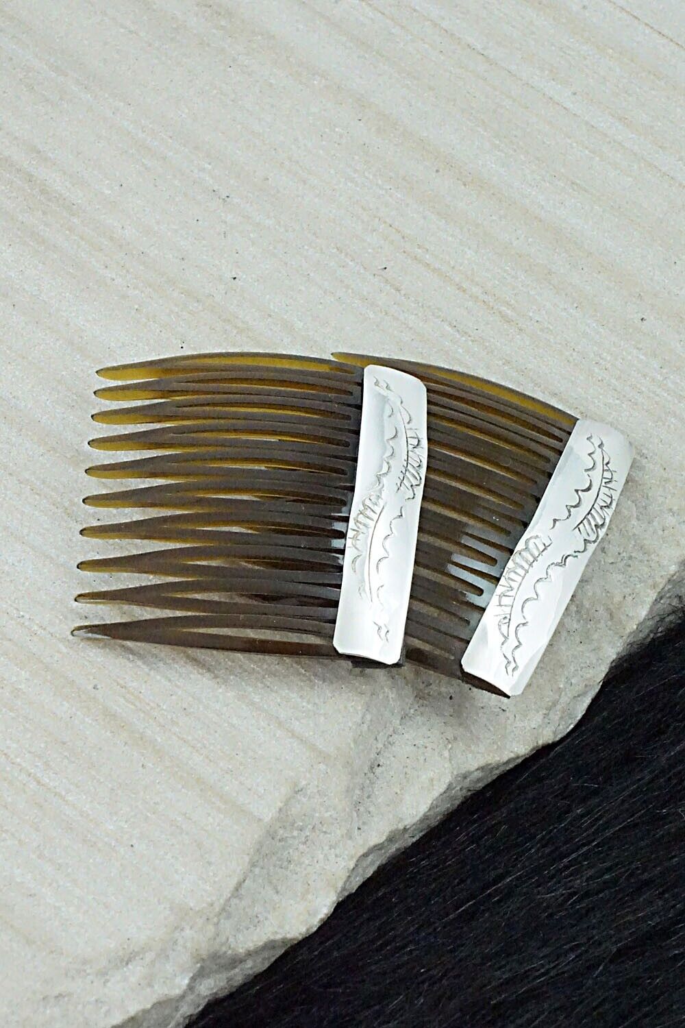 Sterling Silver Hair Combs - Randall Dalgai