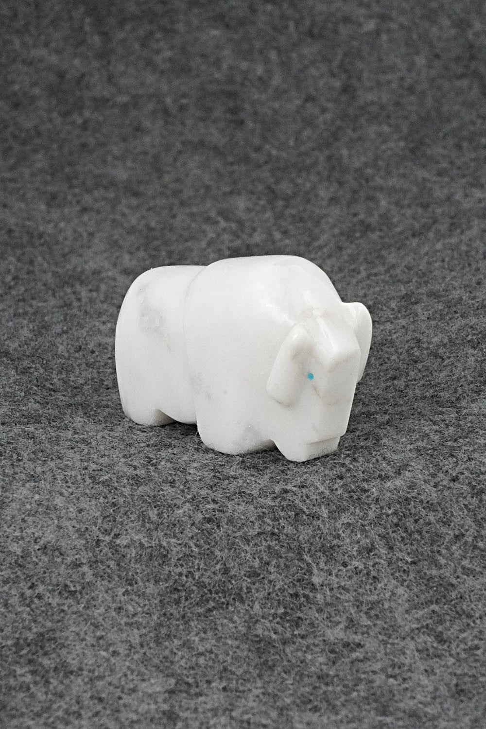 Buffalo Zuni Fetish Carving - Clayton Panteah