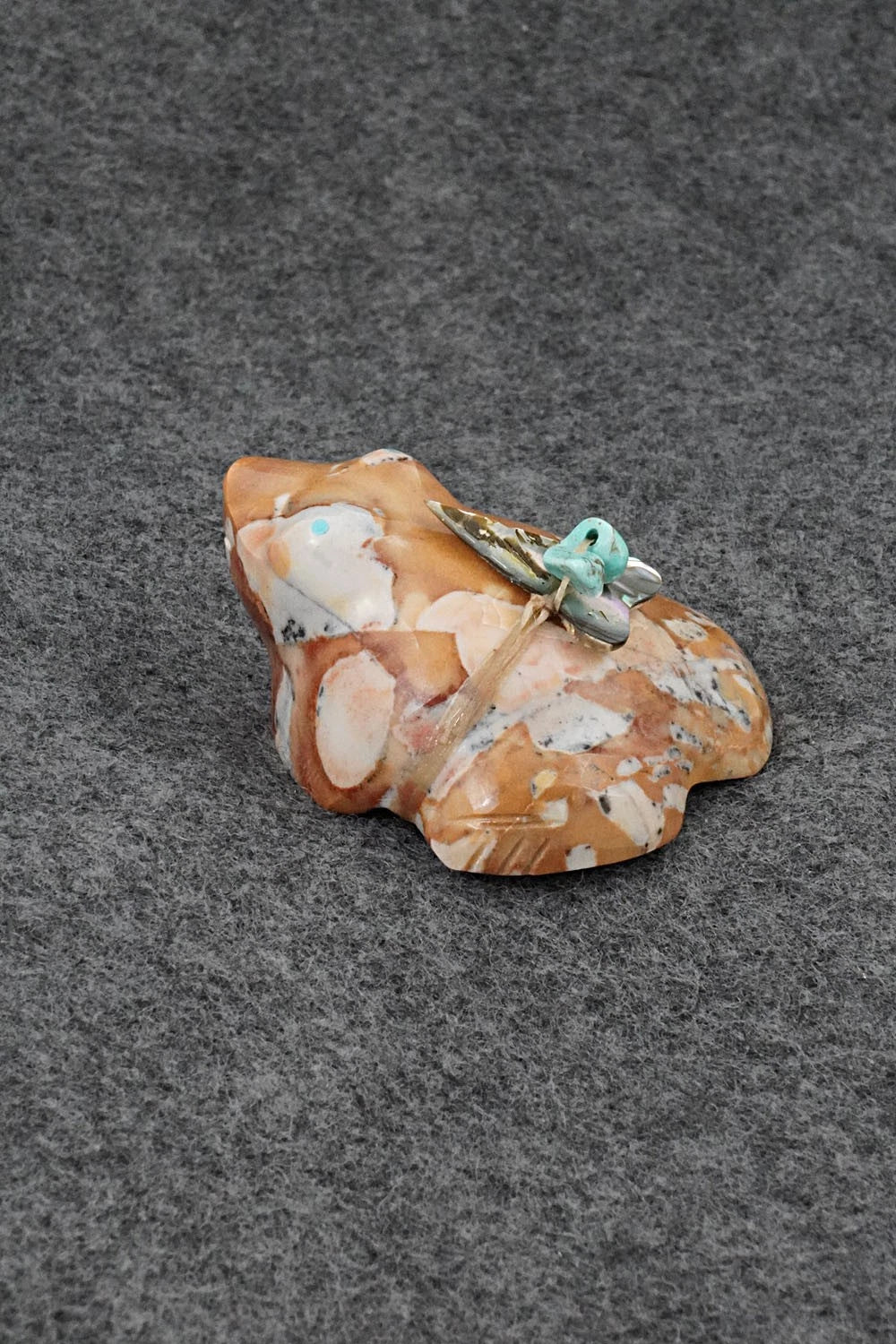 Frog Zuni Fetish Carving - Daphne Quam