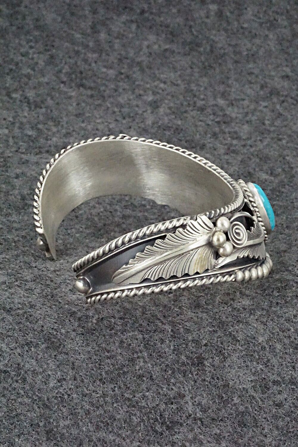Turquoise & Sterling Silver Bracelet - Tom Lewis