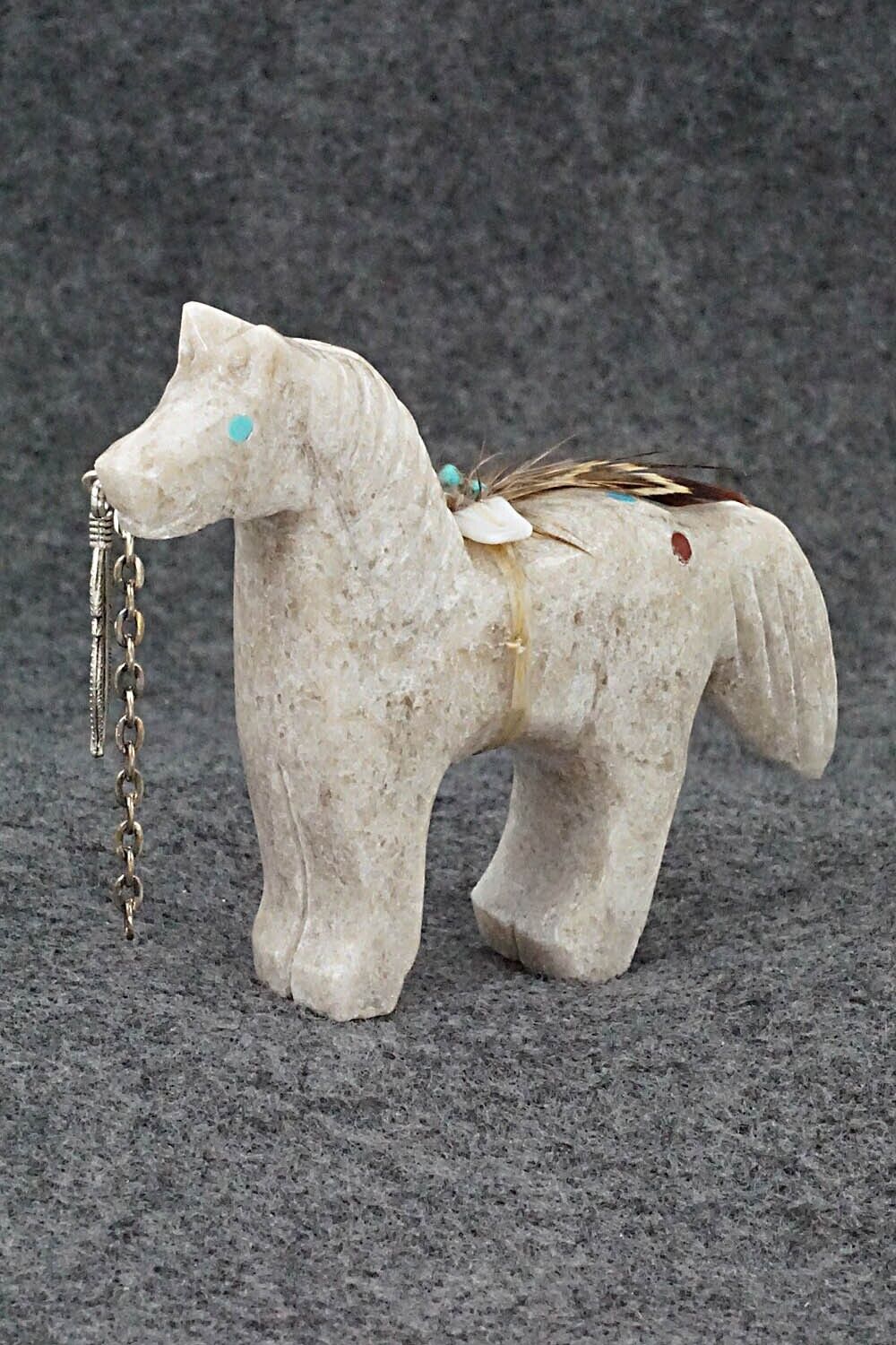 Horse Navajo Fetish Carving - Ben Livingston
