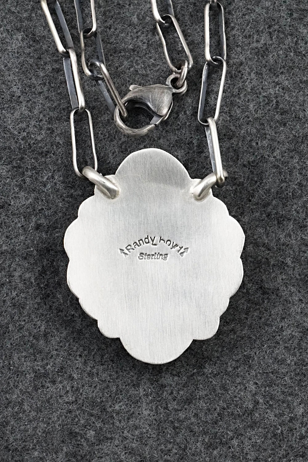 Turquoise & Sterling Silver Necklace - Randy Boyd