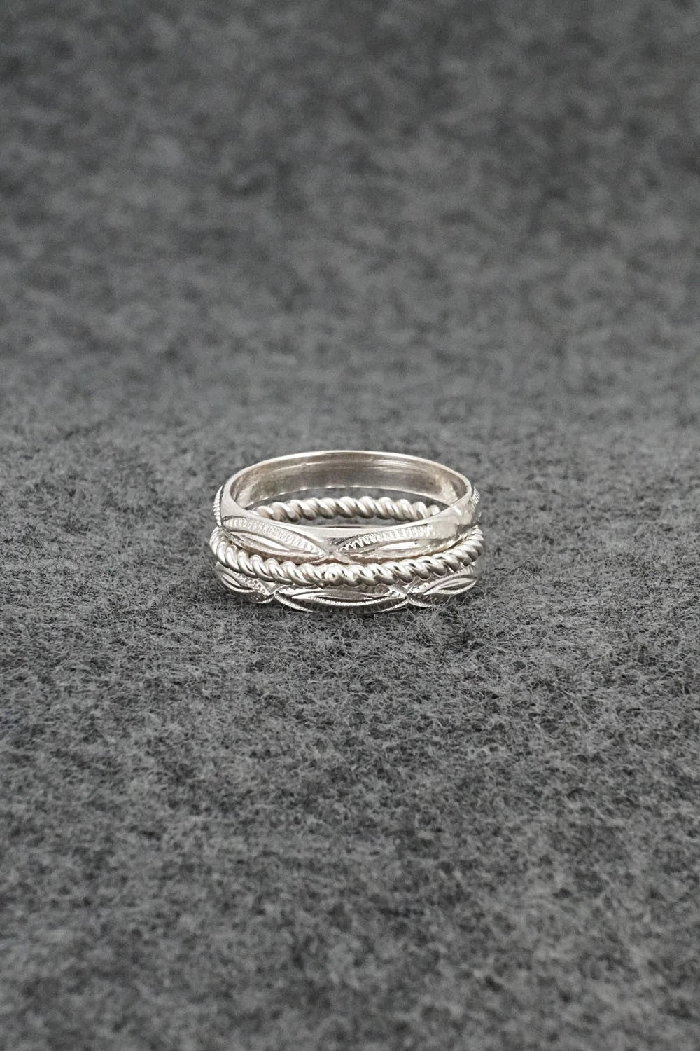 Sterling Silver Rings - Charles Duboise - Size 7